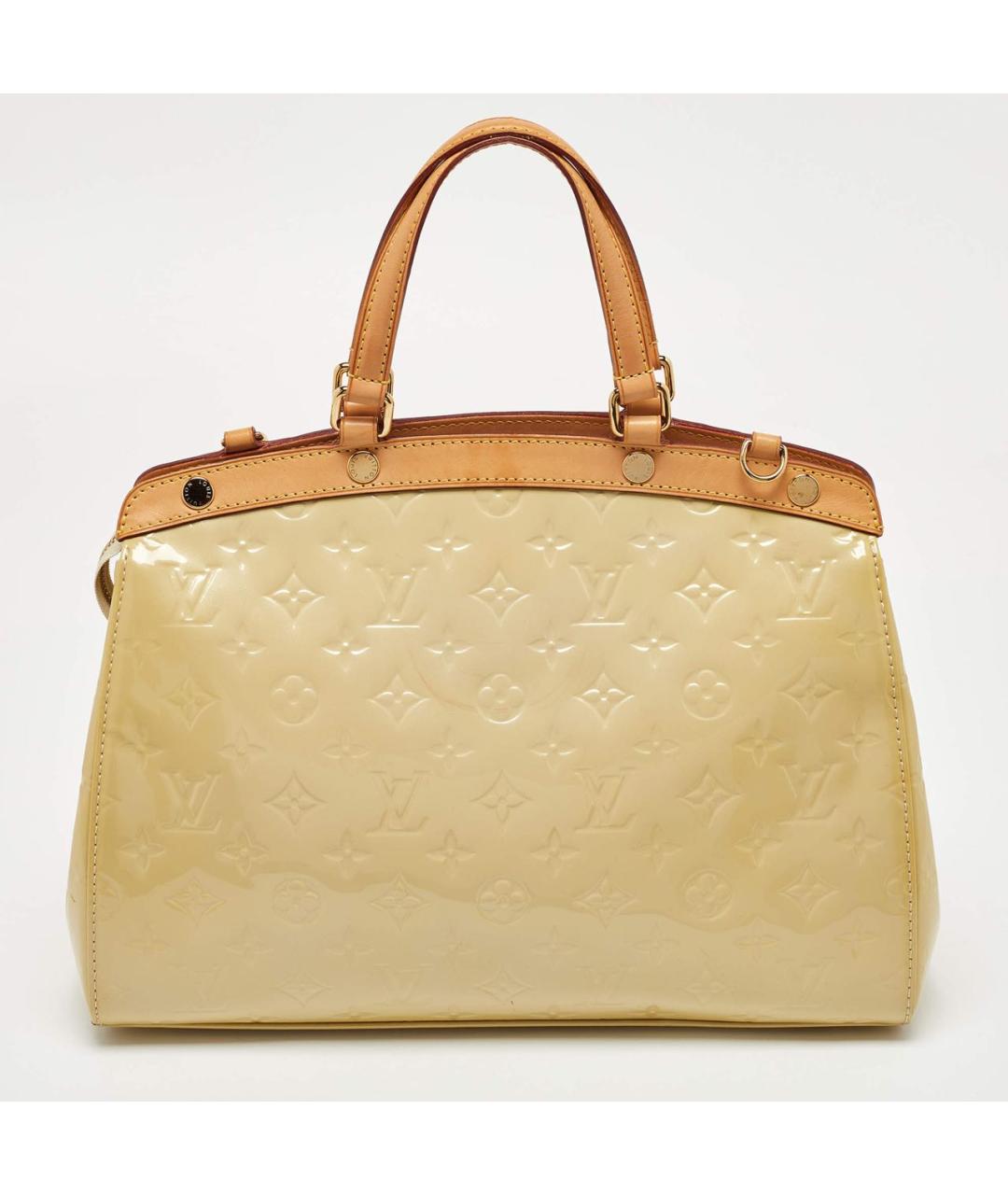 LOUIS VUITTON Кожаная сумка с короткими ручками, фото 9