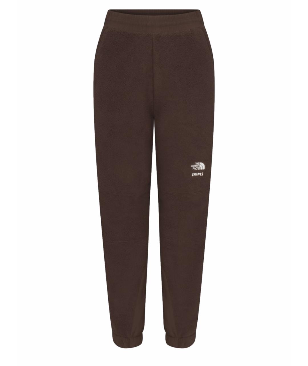 SKIMS Коричневые прямые брюки, фото 1