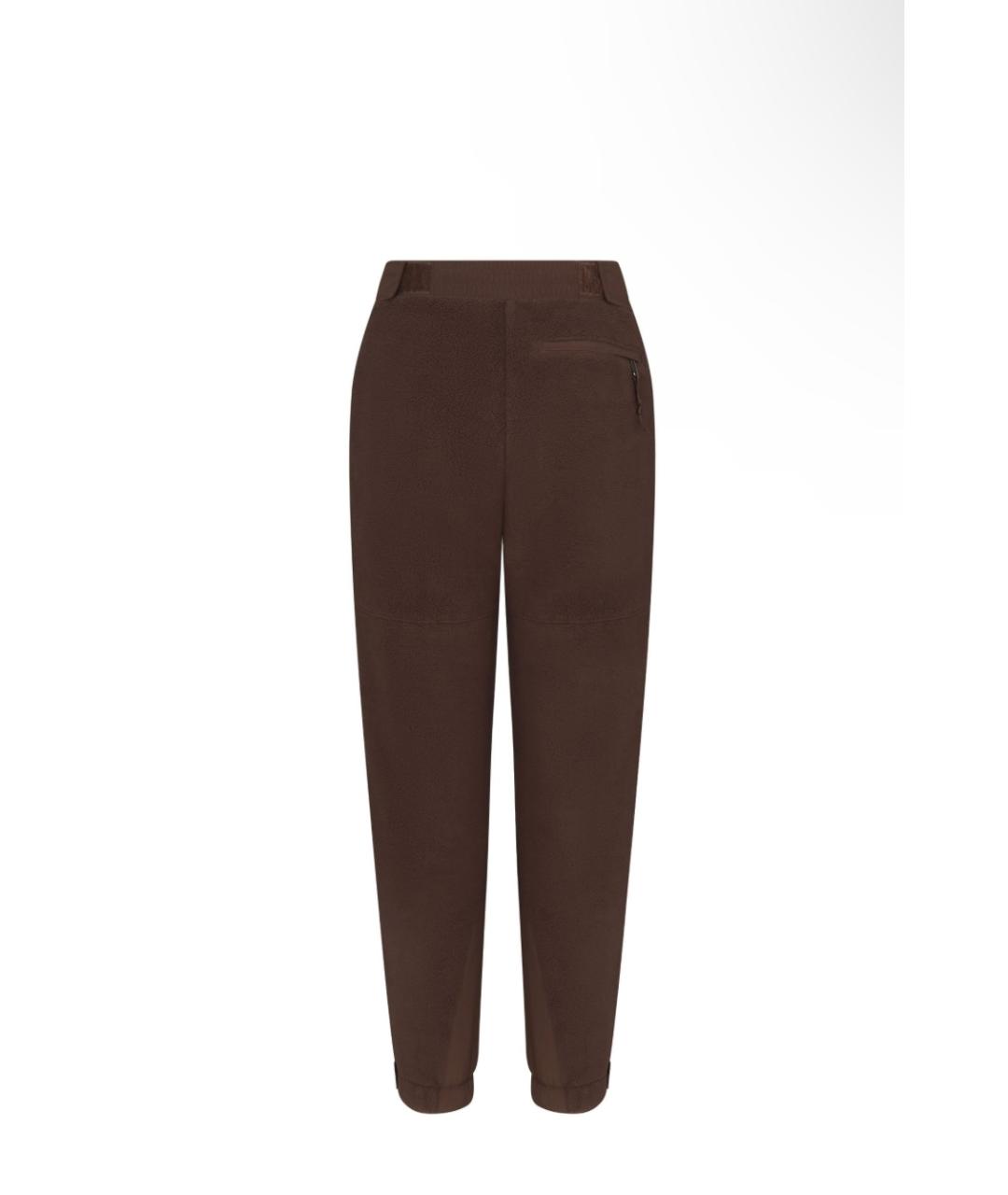 SKIMS Коричневые прямые брюки, фото 2