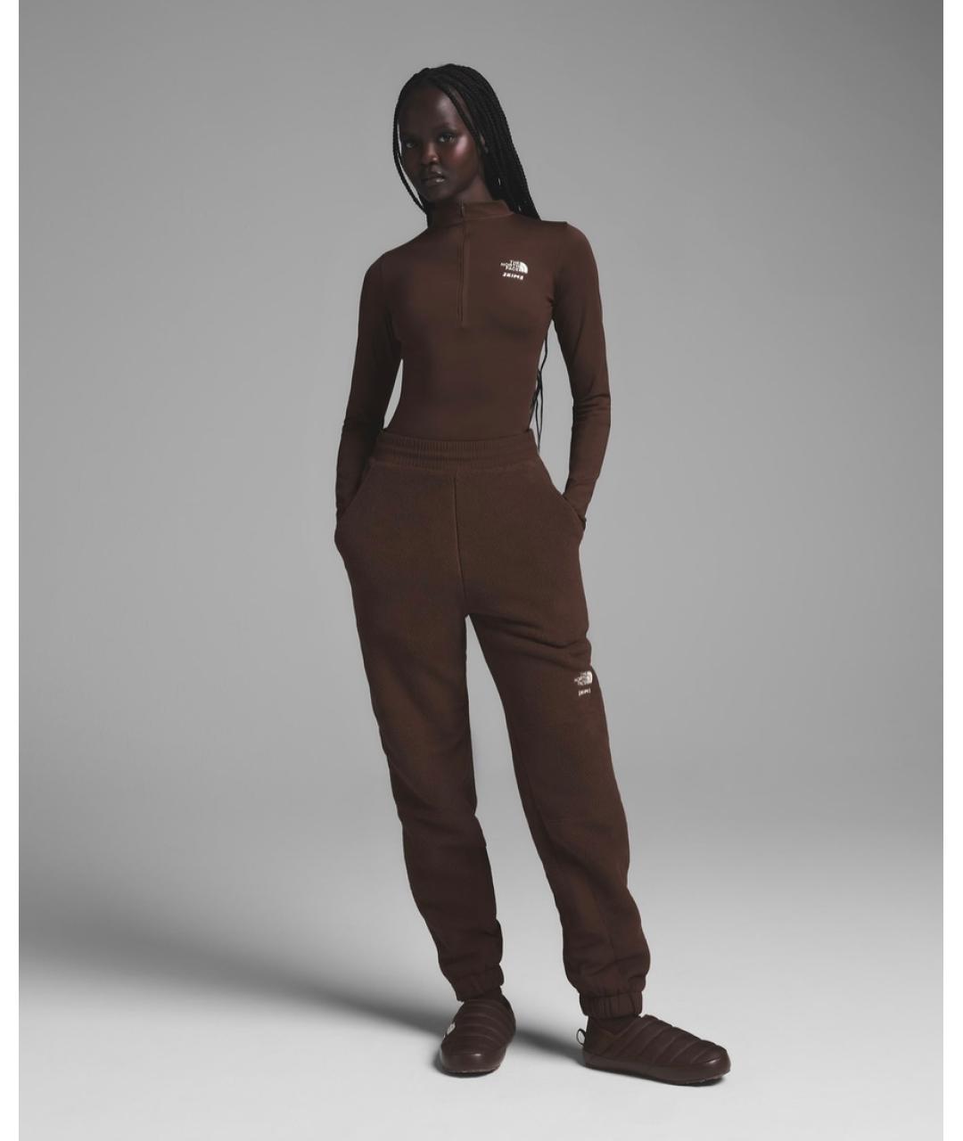 SKIMS Коричневые прямые брюки, фото 5