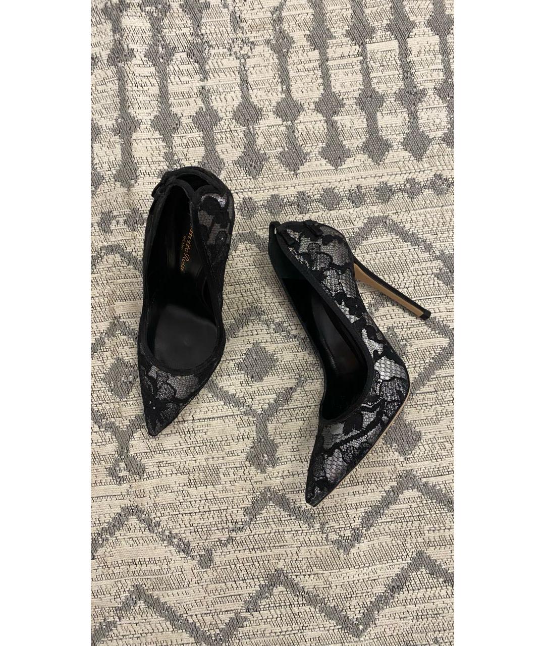 GIANVITO ROSSI Мульти текстильные туфли, фото 6