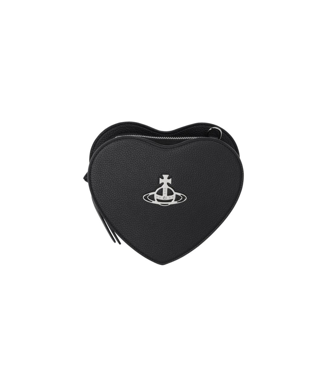 VIVIENNE WESTWOOD Черная сумка с короткими ручками из искусственной кожи, фото 1