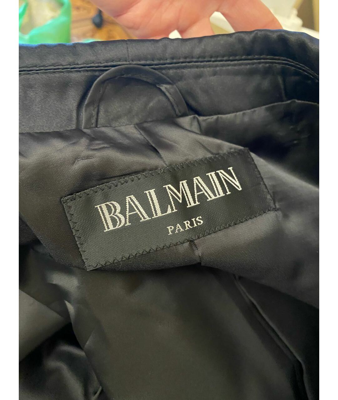 BALMAIN Черный пиджак, фото 4