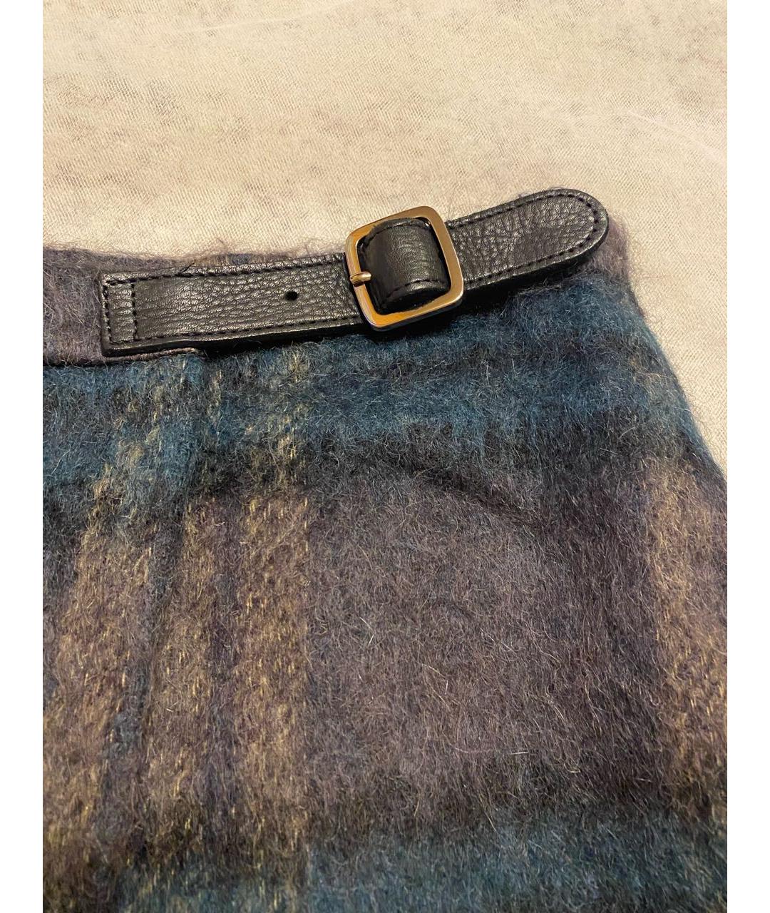 MAX MARA Зеленая юбка миди, фото 4