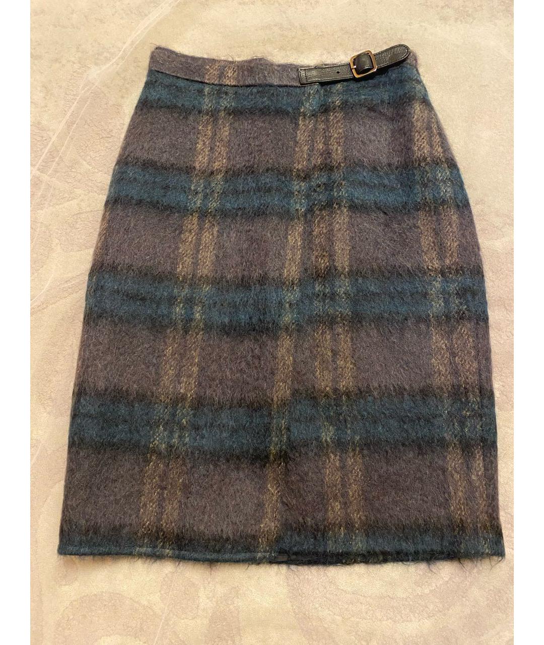 MAX MARA Зеленая юбка миди, фото 7