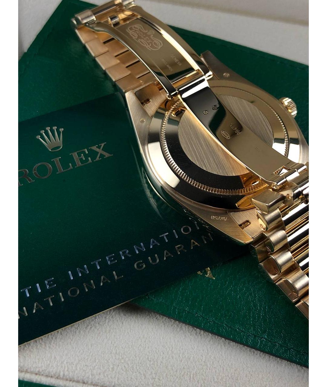 ROLEX Золотые часы из желтого золота, фото 8