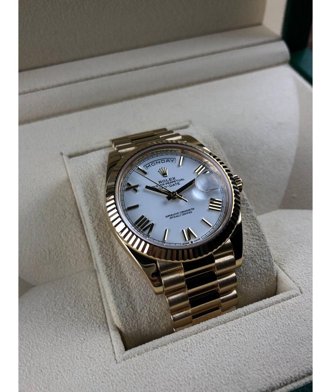 ROLEX Золотые часы из желтого золота, фото 2