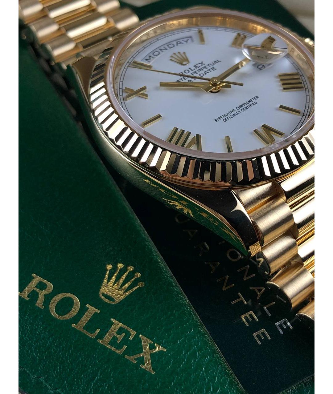 ROLEX Золотые часы из желтого золота, фото 5