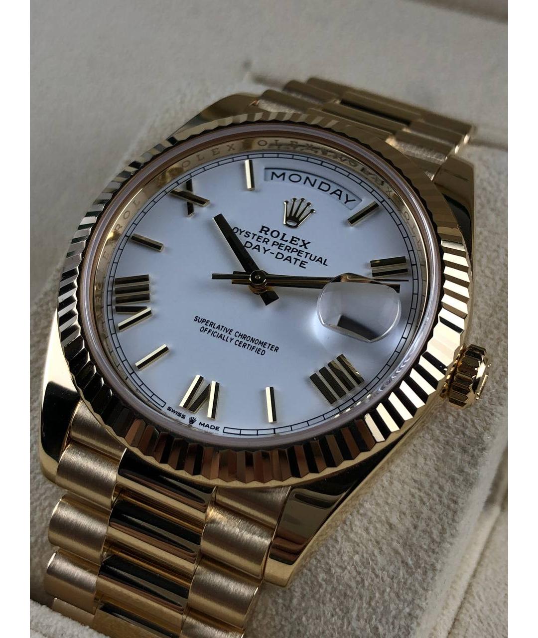 ROLEX Золотые часы из желтого золота, фото 3