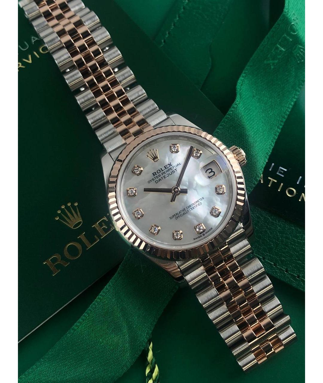 ROLEX Часы из розового золота, фото 2