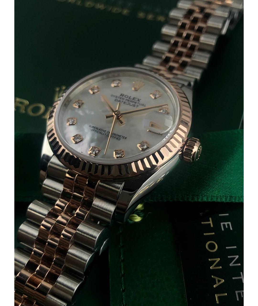 ROLEX Часы из розового золота, фото 3