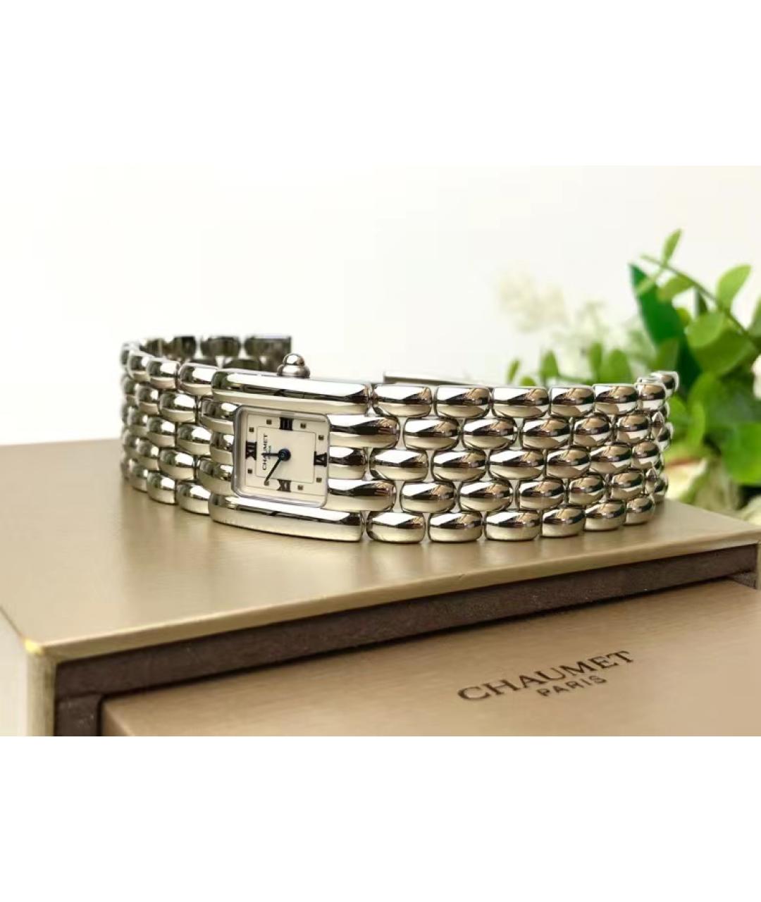 CHAUMET Белые часы, фото 2