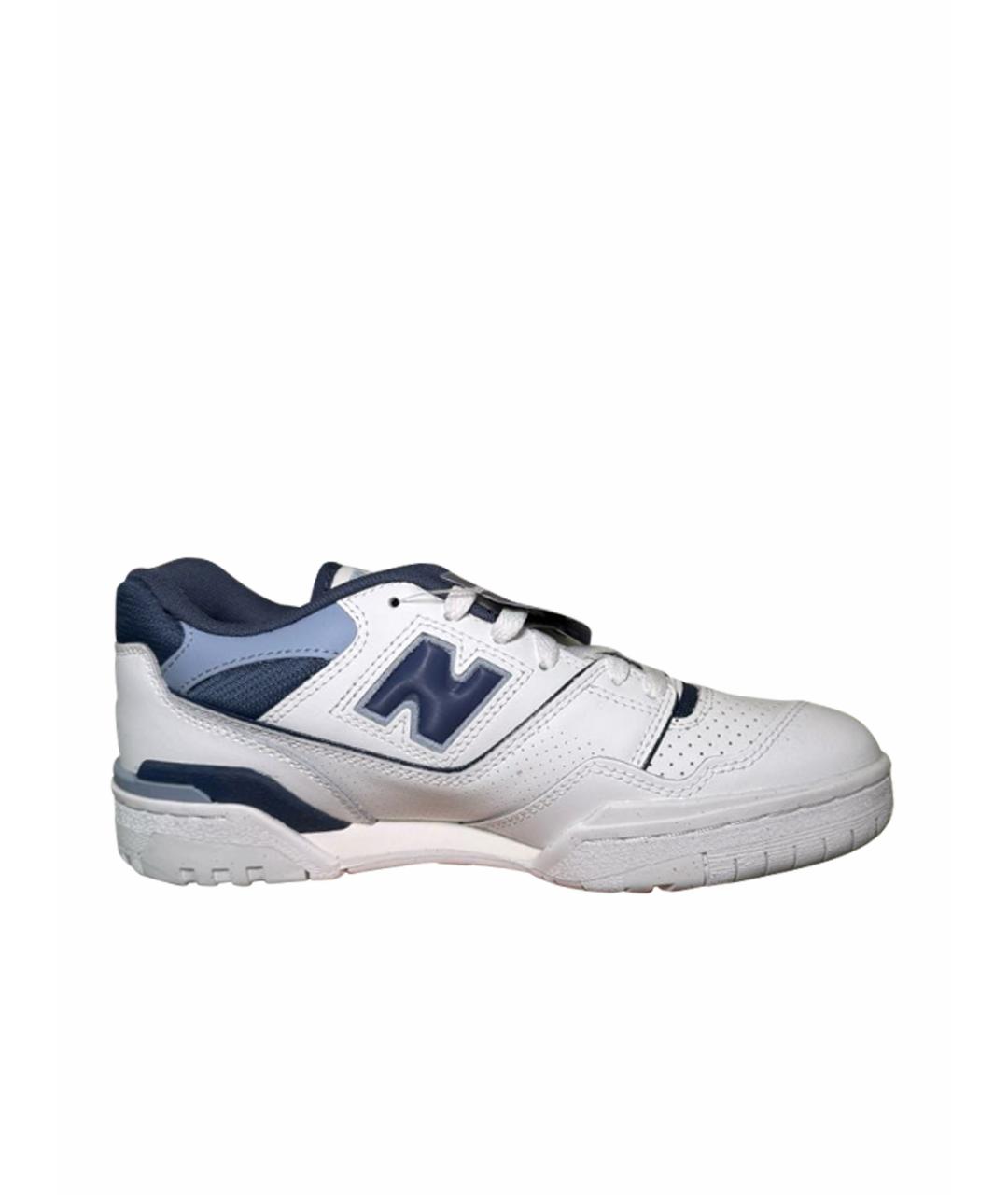 NEW BALANCE Белые кожаные кроссовки, фото 6