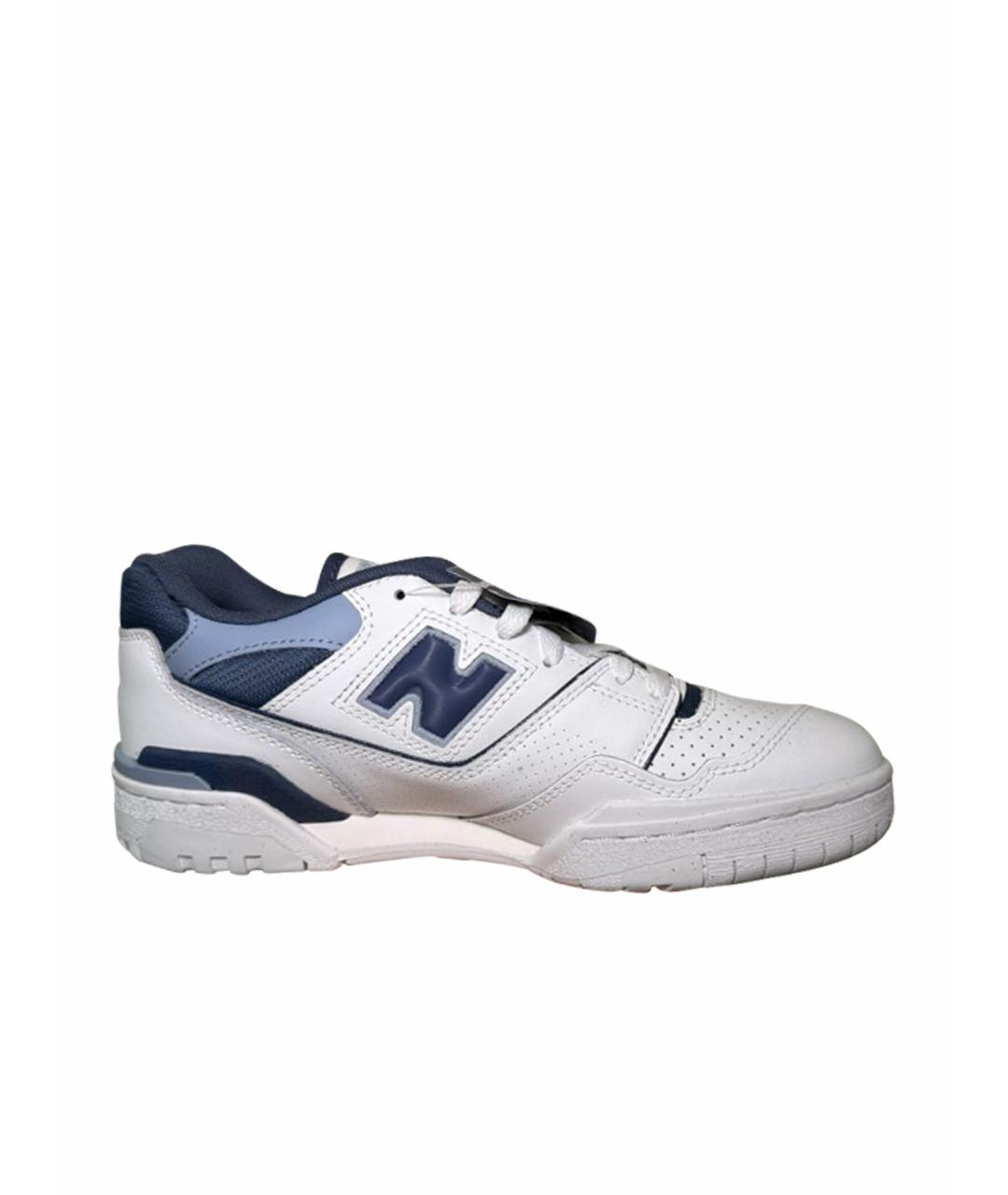 NEW BALANCE Белые кожаные кроссовки, фото 1