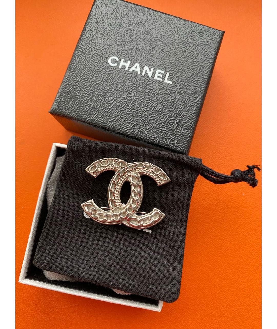 CHANEL Серебряная булавка / брошь, фото 5