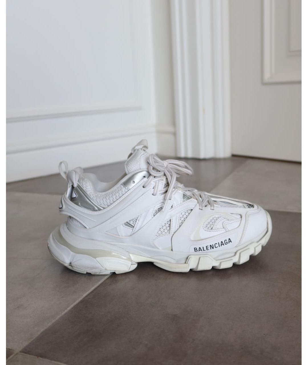 BALENCIAGA Белые кроссовки, фото 5