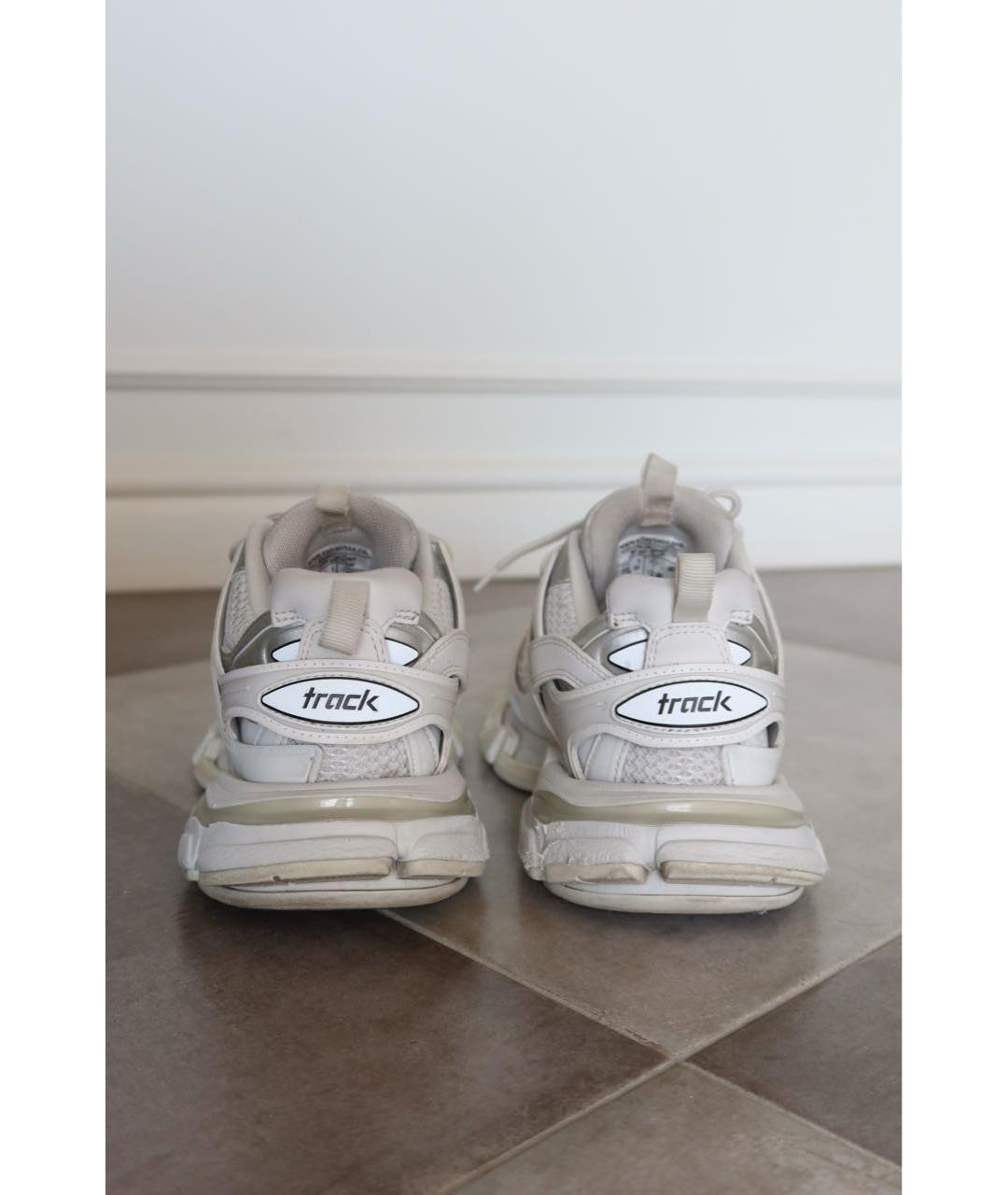 BALENCIAGA Белые кроссовки, фото 4
