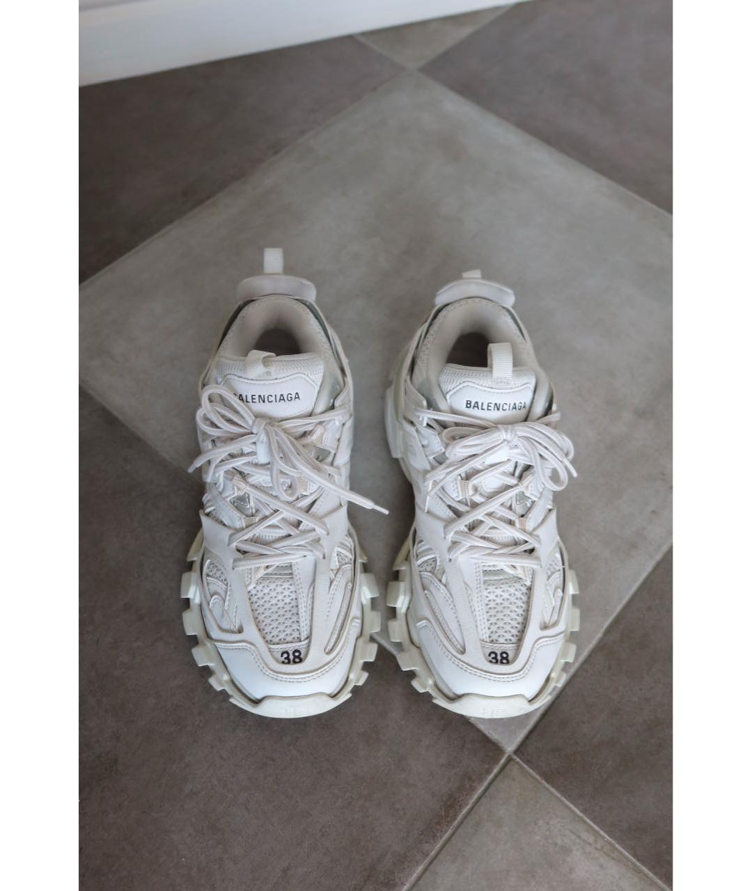 BALENCIAGA Белые кроссовки, фото 2