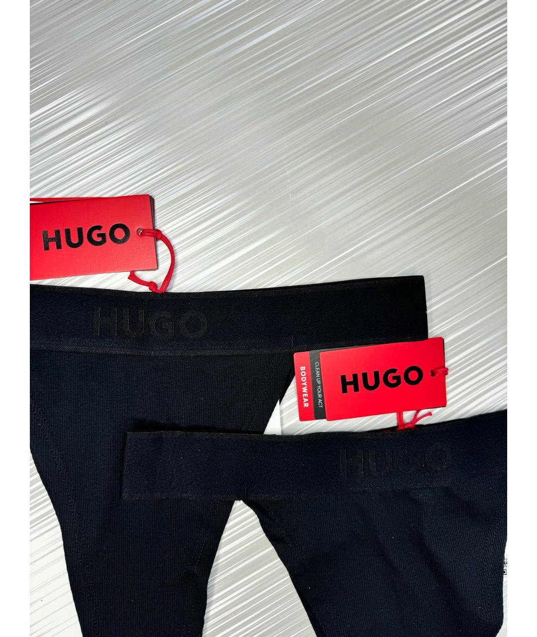 HUGO BOSS Черные трусы, фото 3