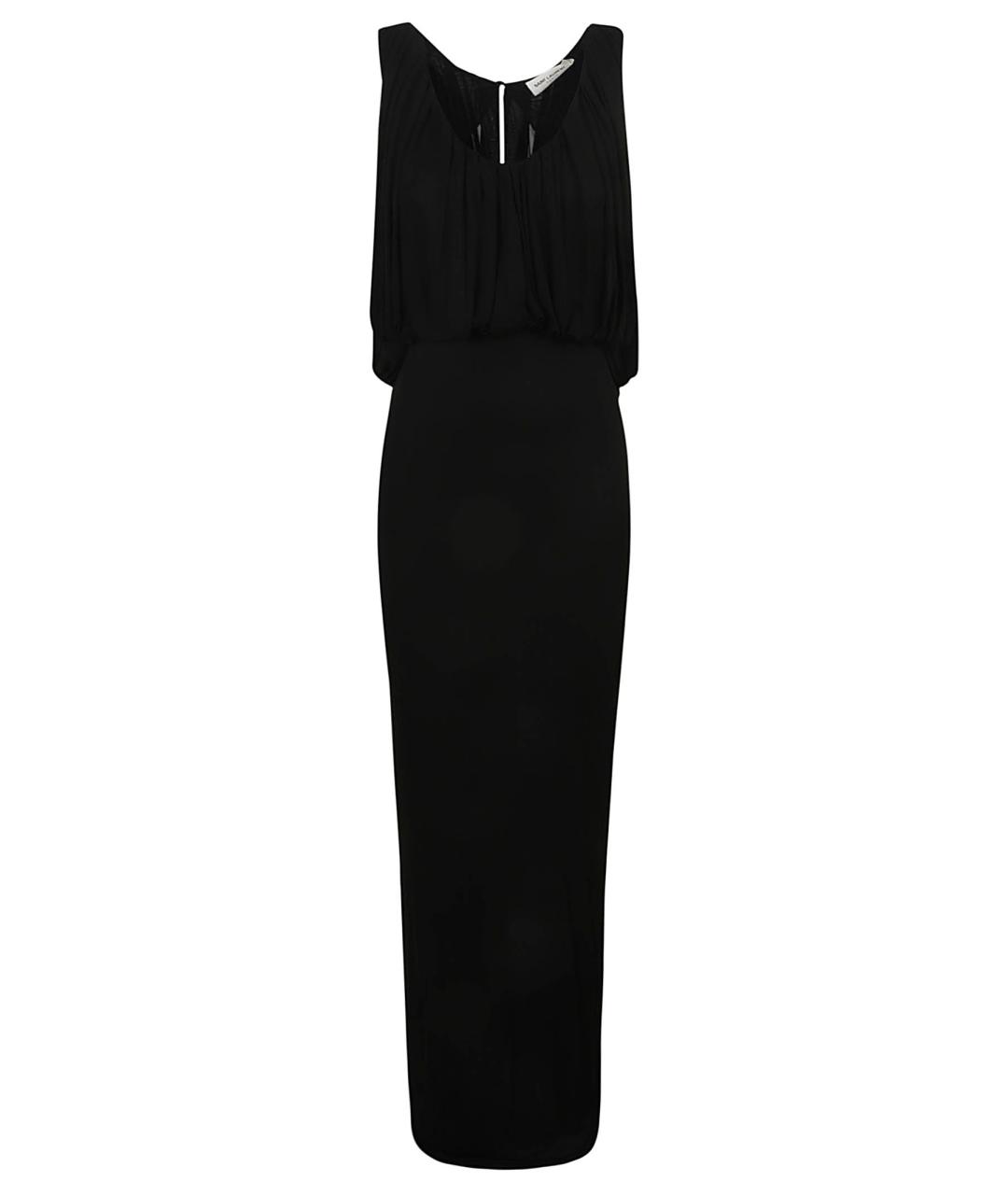 SAINT LAURENT Черное коктейльное платье, фото 1