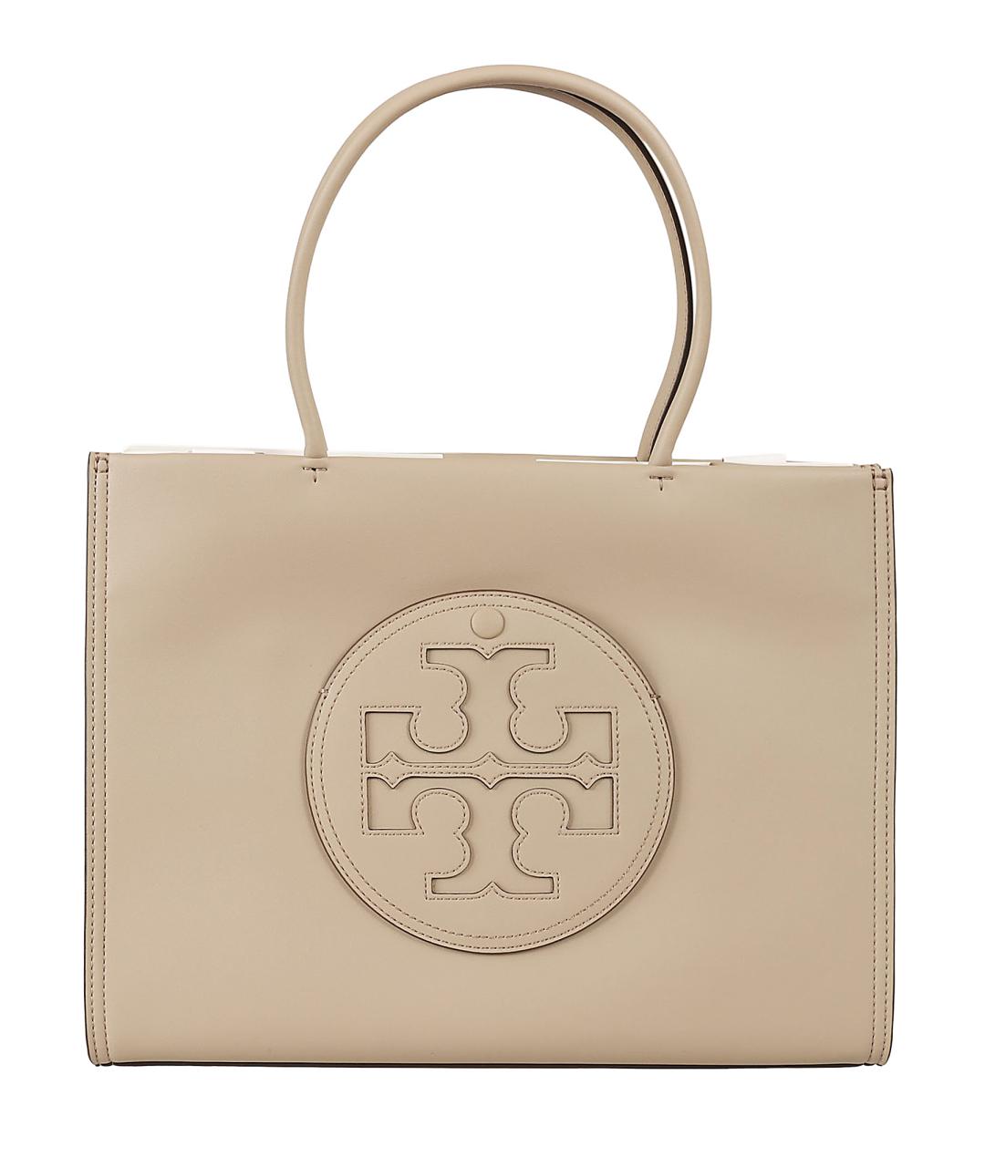 TORY BURCH Бежевая сумка тоут из искусственной кожи, фото 1