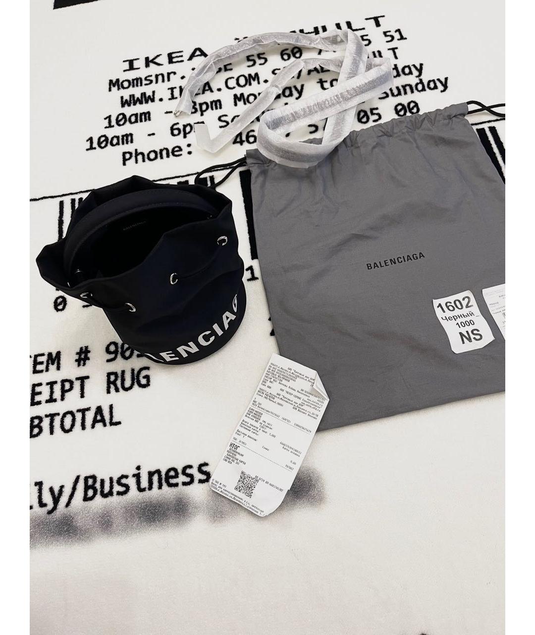 BALENCIAGA Черная сумка через плечо, фото 7