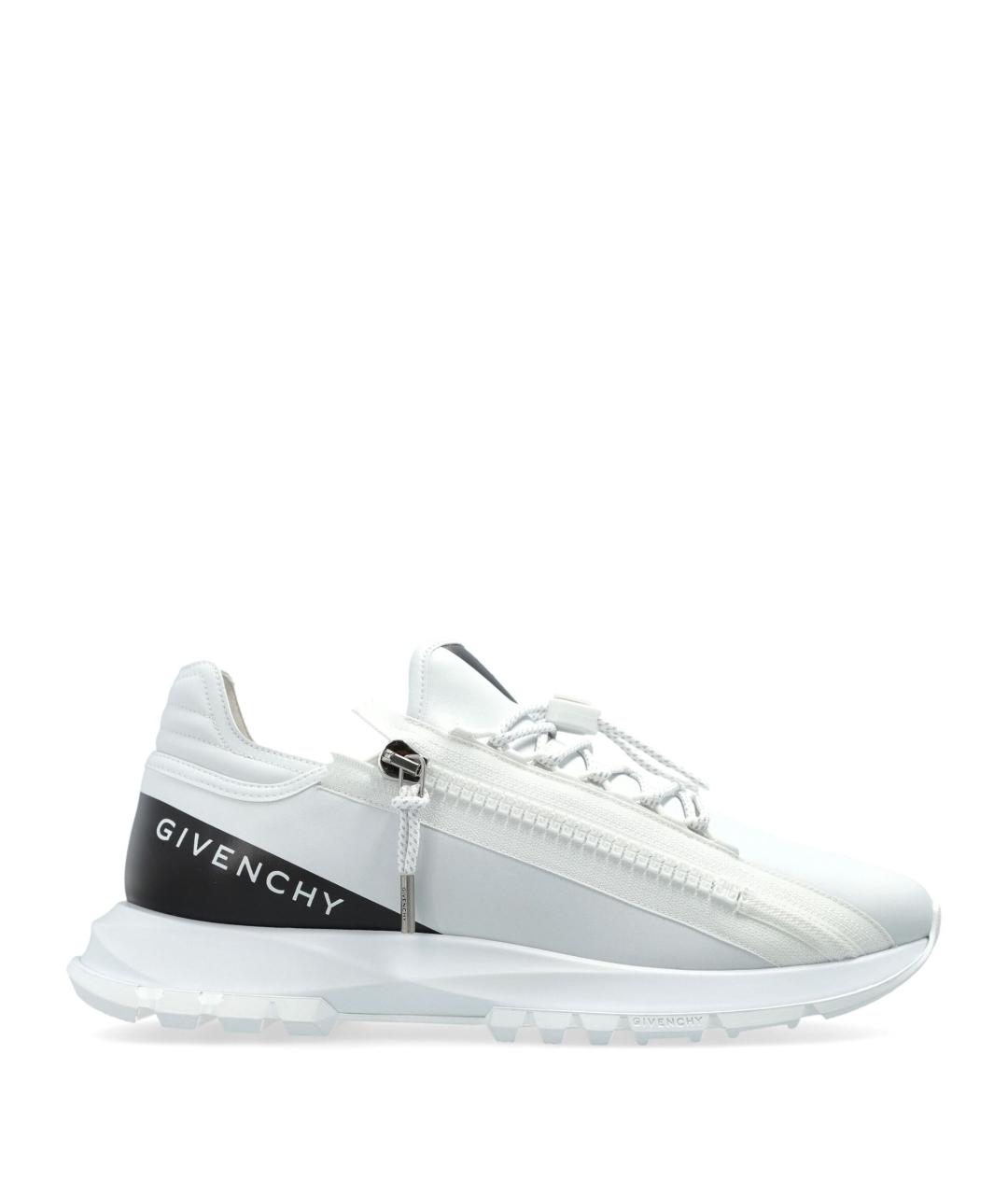 GIVENCHY Белые синтетические низкие кроссовки / кеды, фото 1