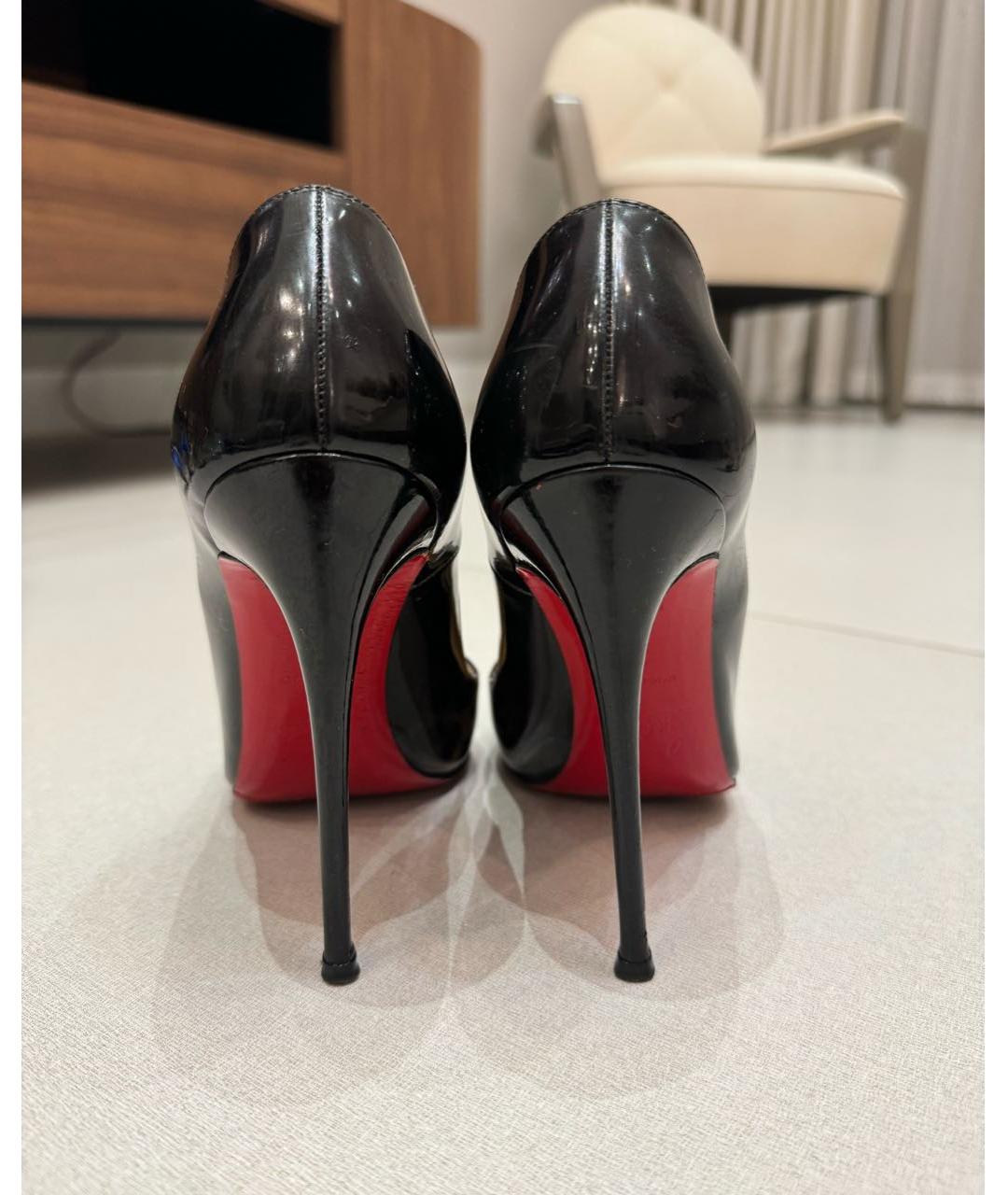 CHRISTIAN LOUBOUTIN Туфли из лакированной кожи, фото 4