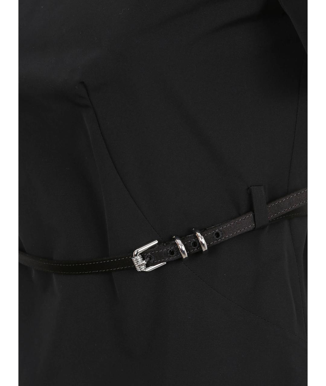 GIVENCHY Черное полиэстеровое повседневное платье, фото 3