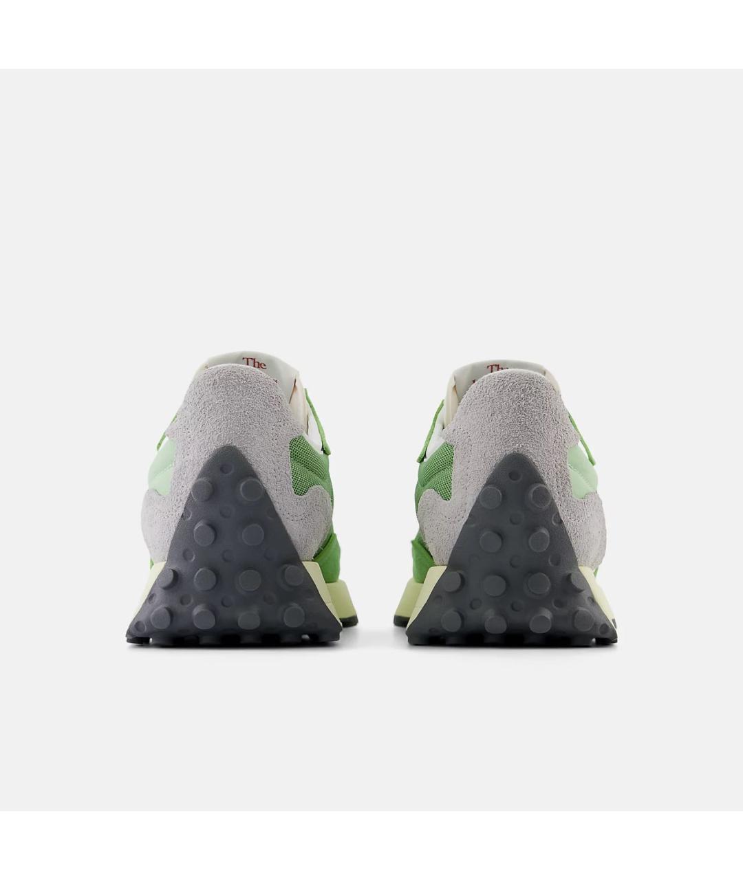 NEW BALANCE Зеленые замшевые кроссовки, фото 4