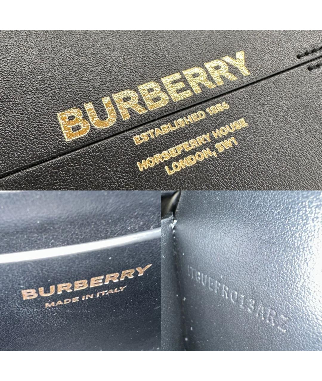 BURBERRY Кожаная сумка через плечо, фото 7