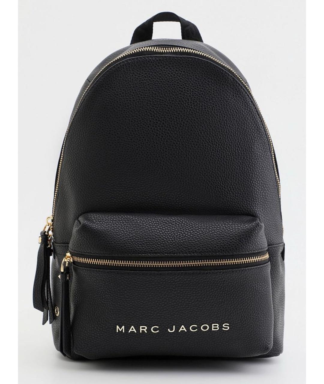 MARC JACOBS Черный кожаный рюкзак, фото 4