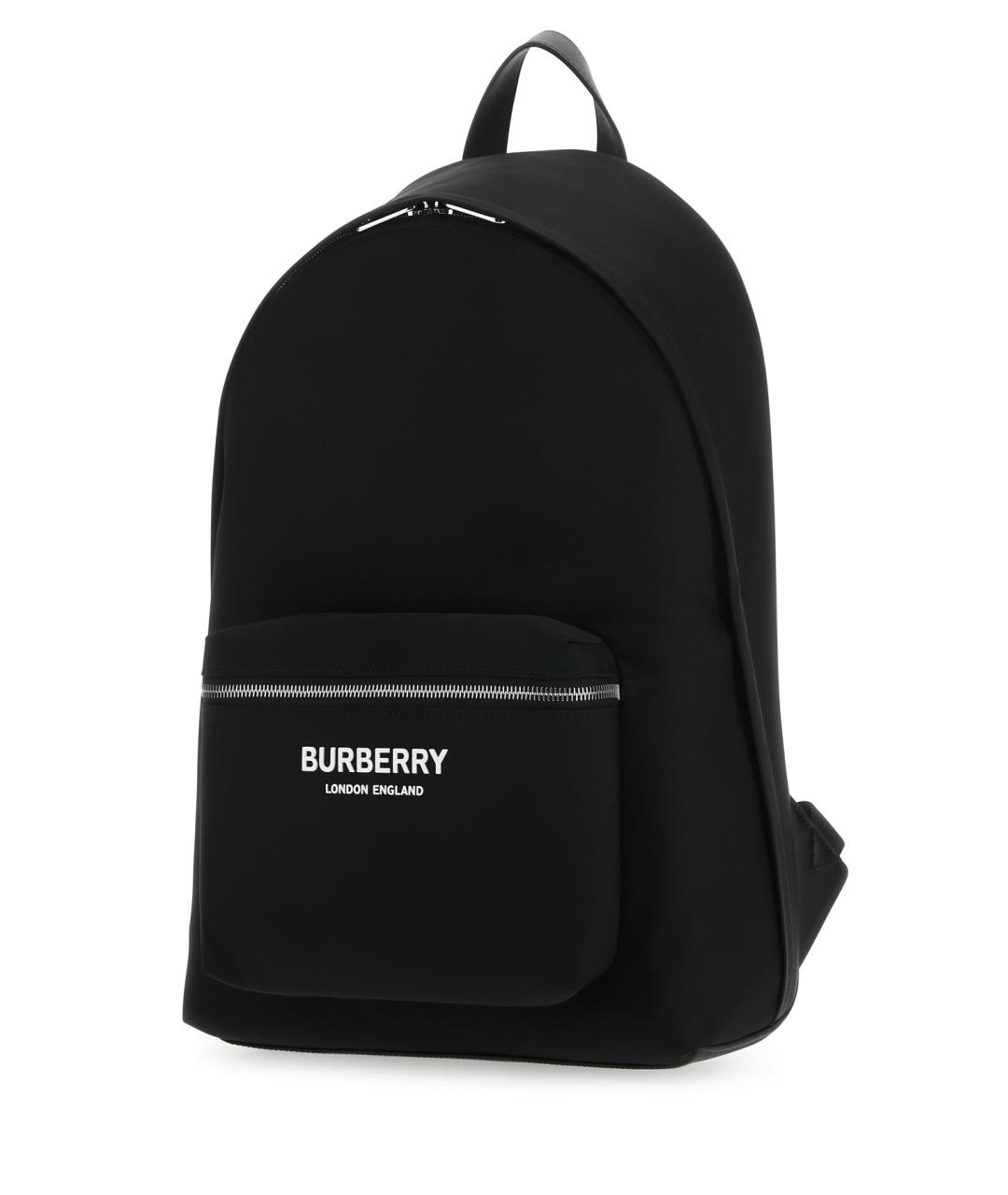 BURBERRY Черный синтетический рюкзак, фото 2