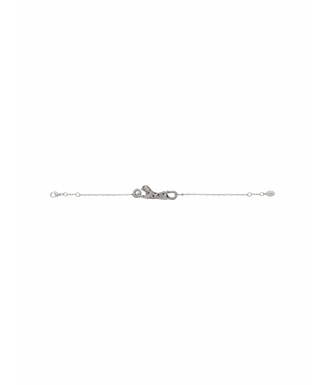CARTIER Серебрянный браслет из белого золота, фото 1