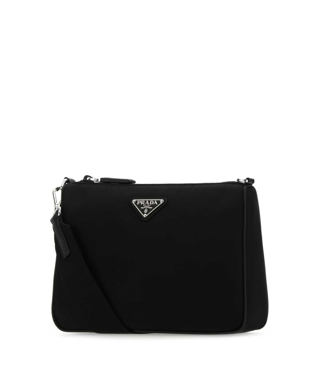 PRADA Черная синтетическая сумка на плечо, фото 2