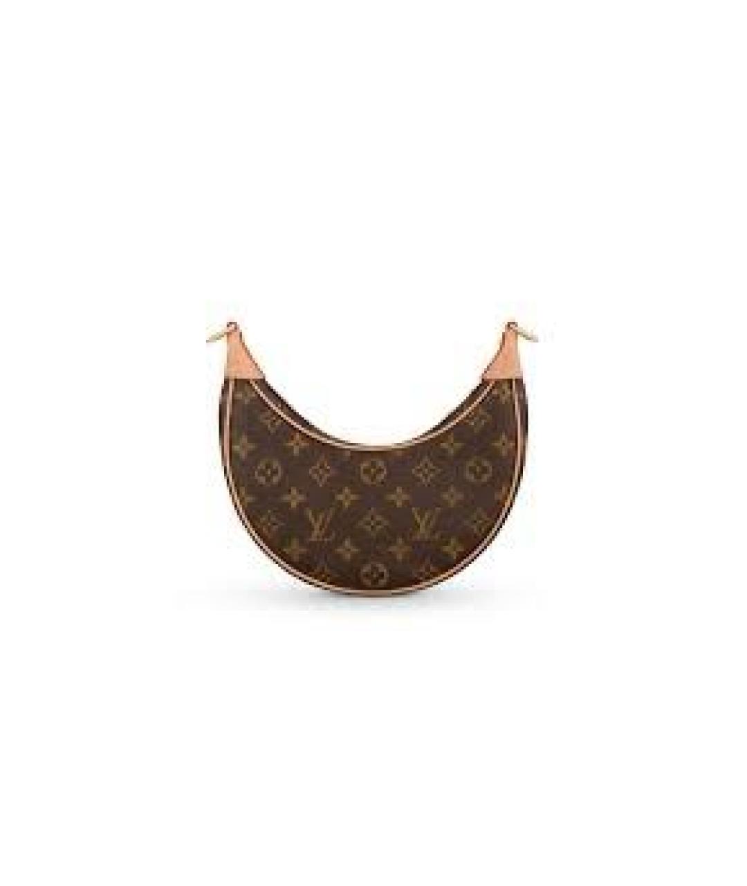 LOUIS VUITTON Коричневая сумка через плечо, фото 1