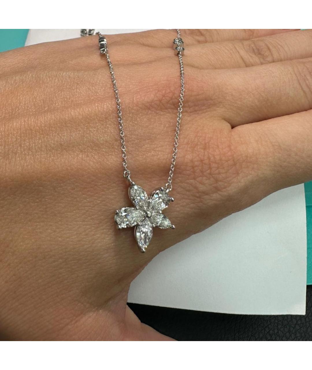 TIFFANY&CO Платиновое колье, фото 4