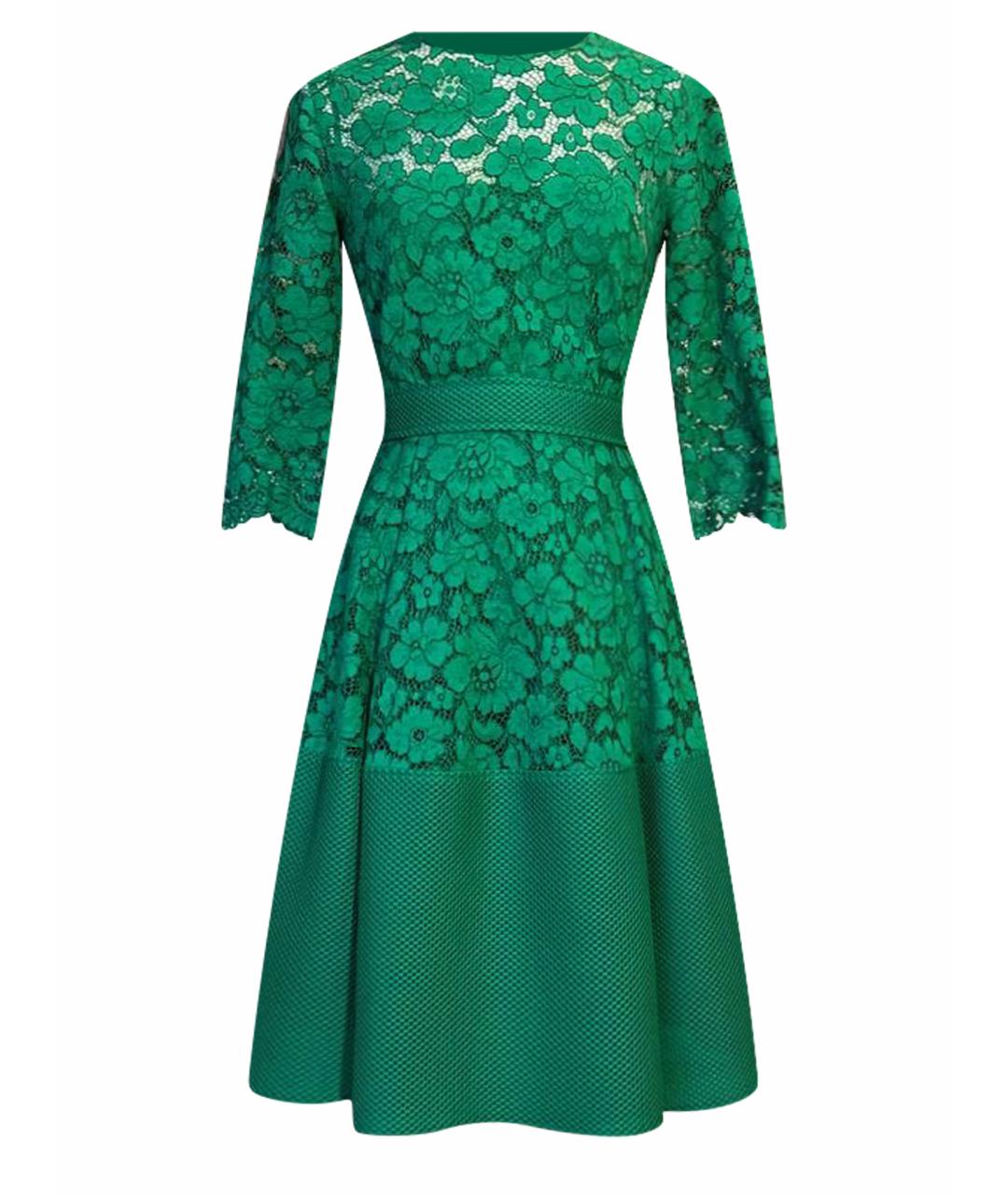 CAROLINA HERRERA Зеленые повседневное платье, фото 1