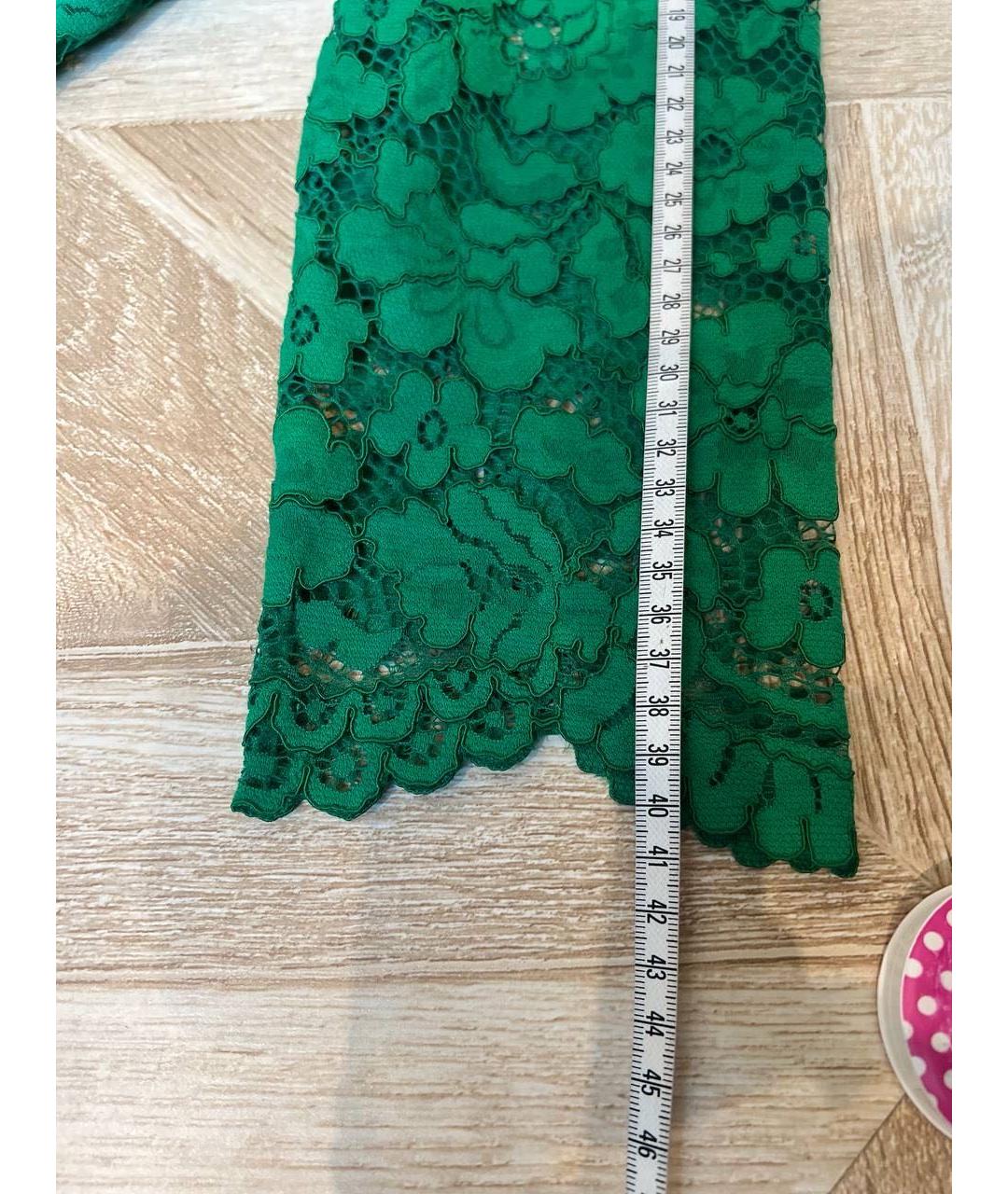 CAROLINA HERRERA Зеленые повседневное платье, фото 5