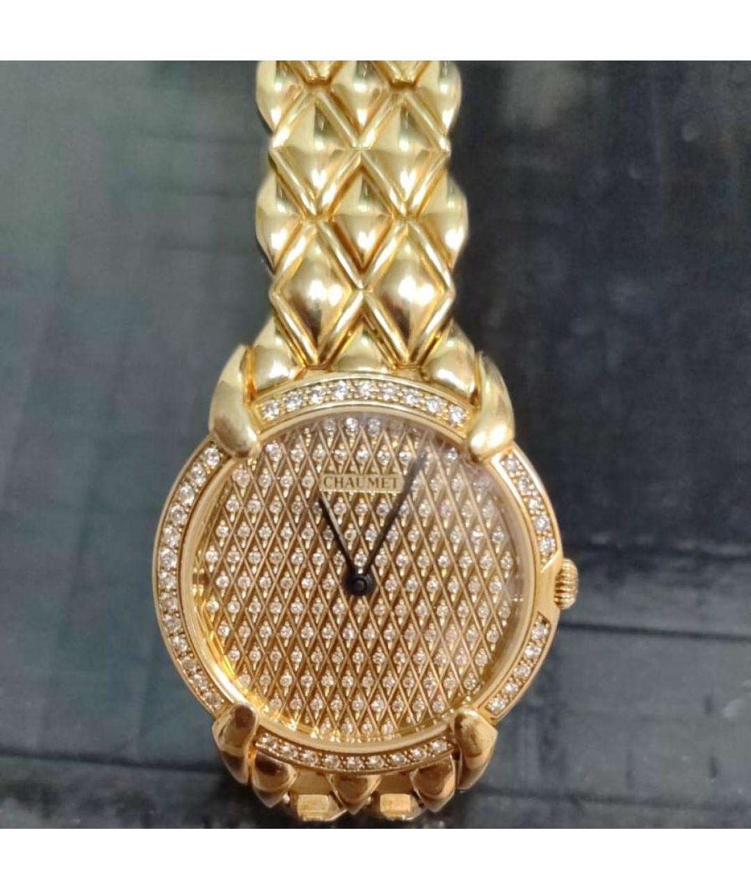 CHAUMET Золотые часы из желтого золота, фото 4