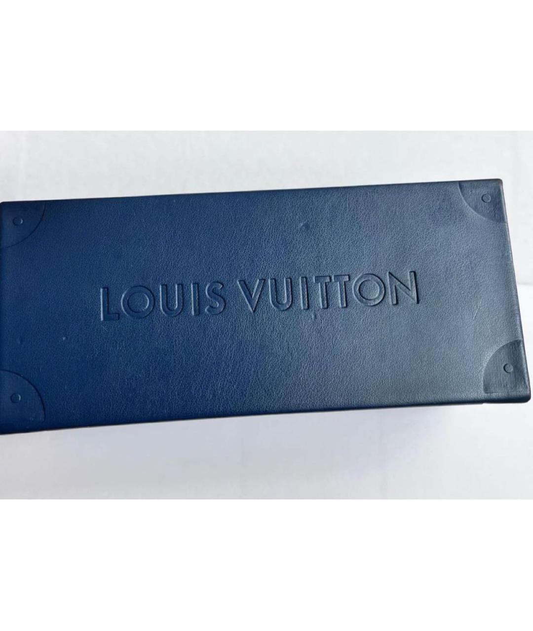 LOUIS VUITTON Золотые металлические солнцезащитные очки, фото 4