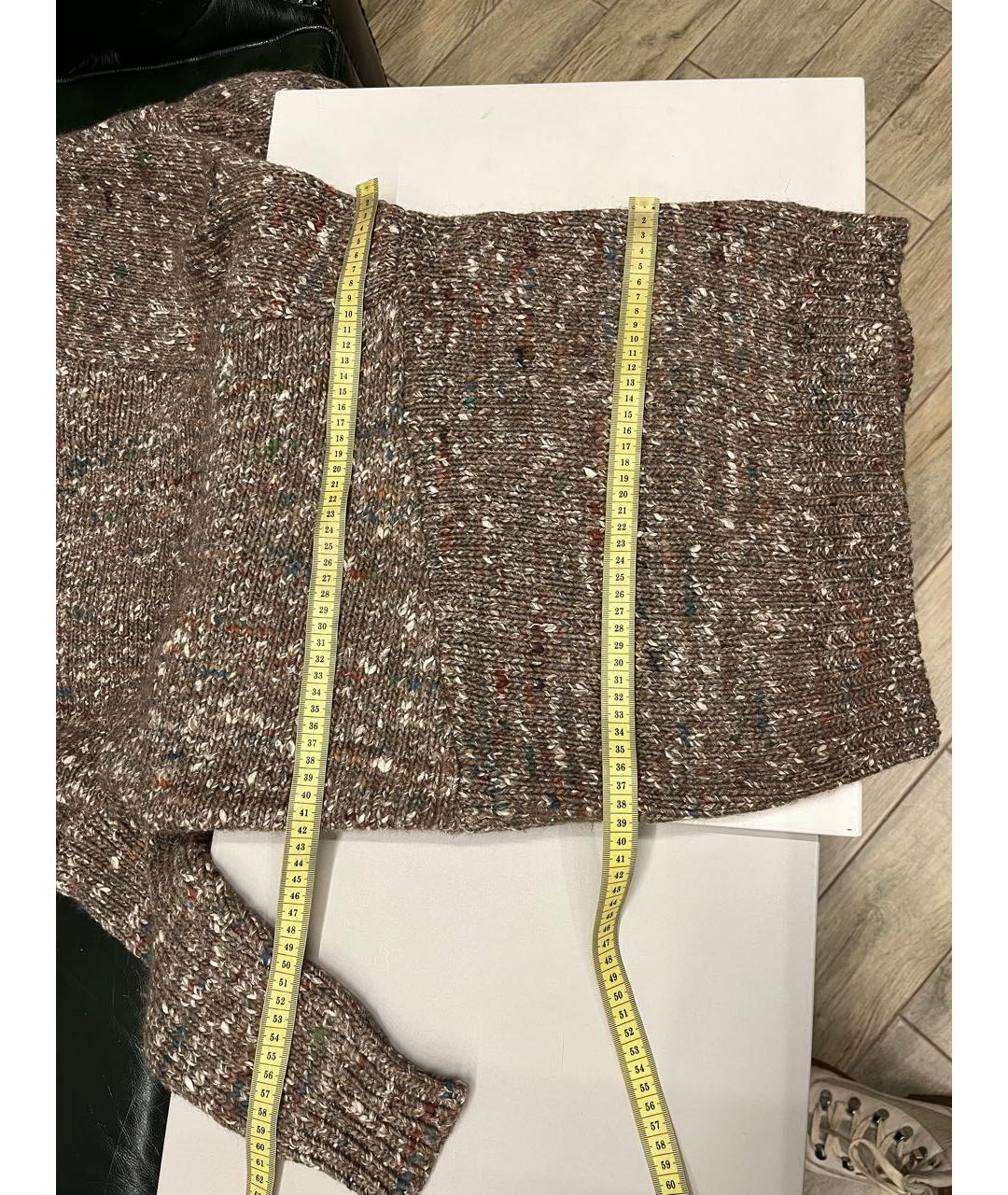 STELLA MCCARTNEY Бежевое шерстяное повседневное платье, фото 8
