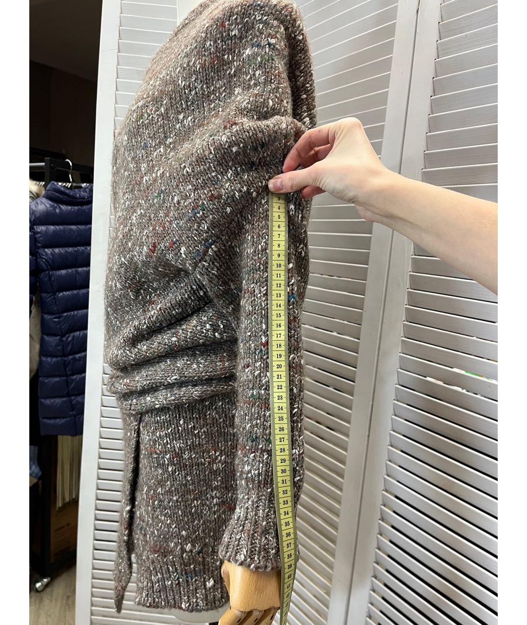 STELLA MCCARTNEY Бежевое шерстяное повседневное платье, фото 4