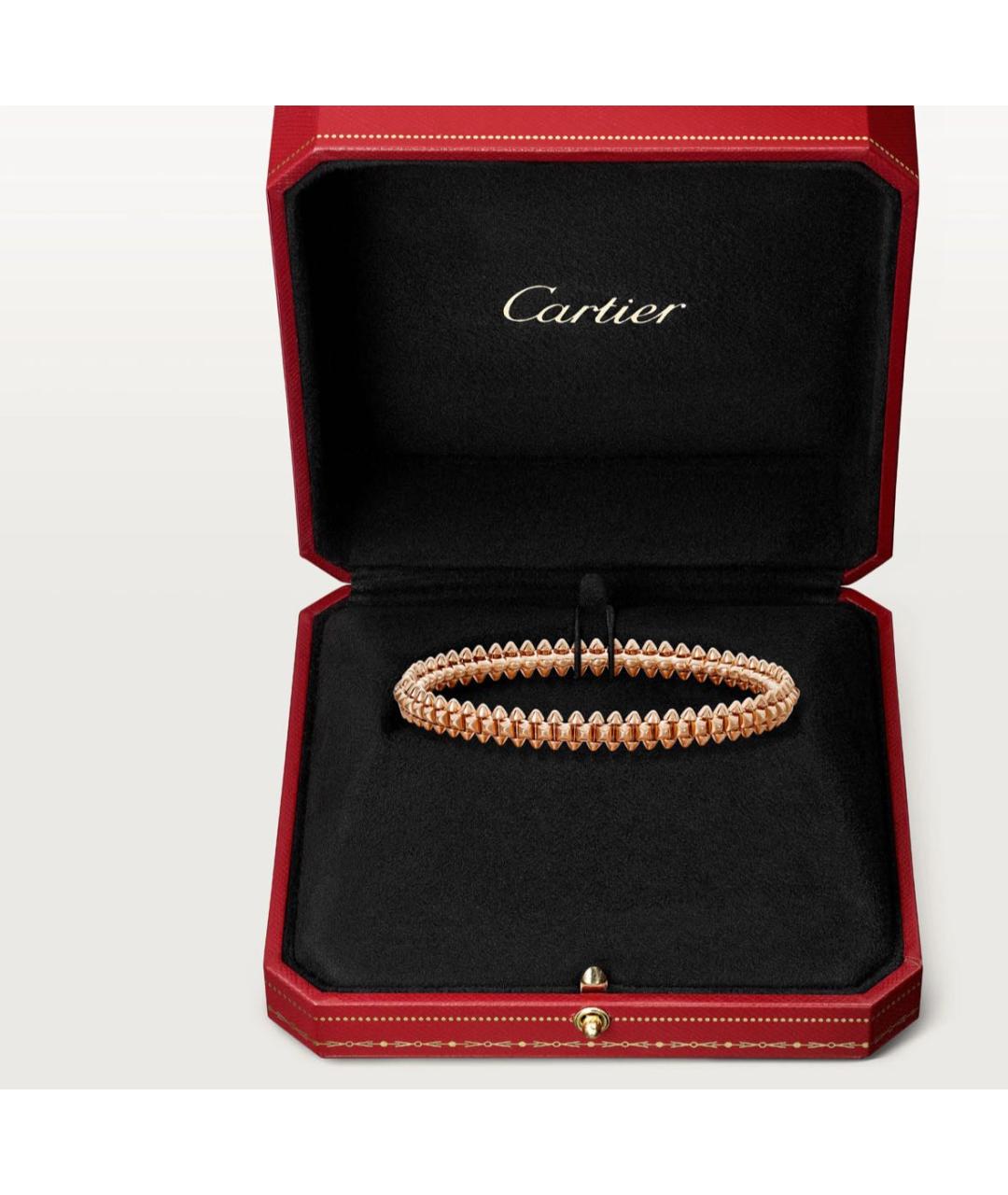 CARTIER Золотой браслет из розового золота, фото 4