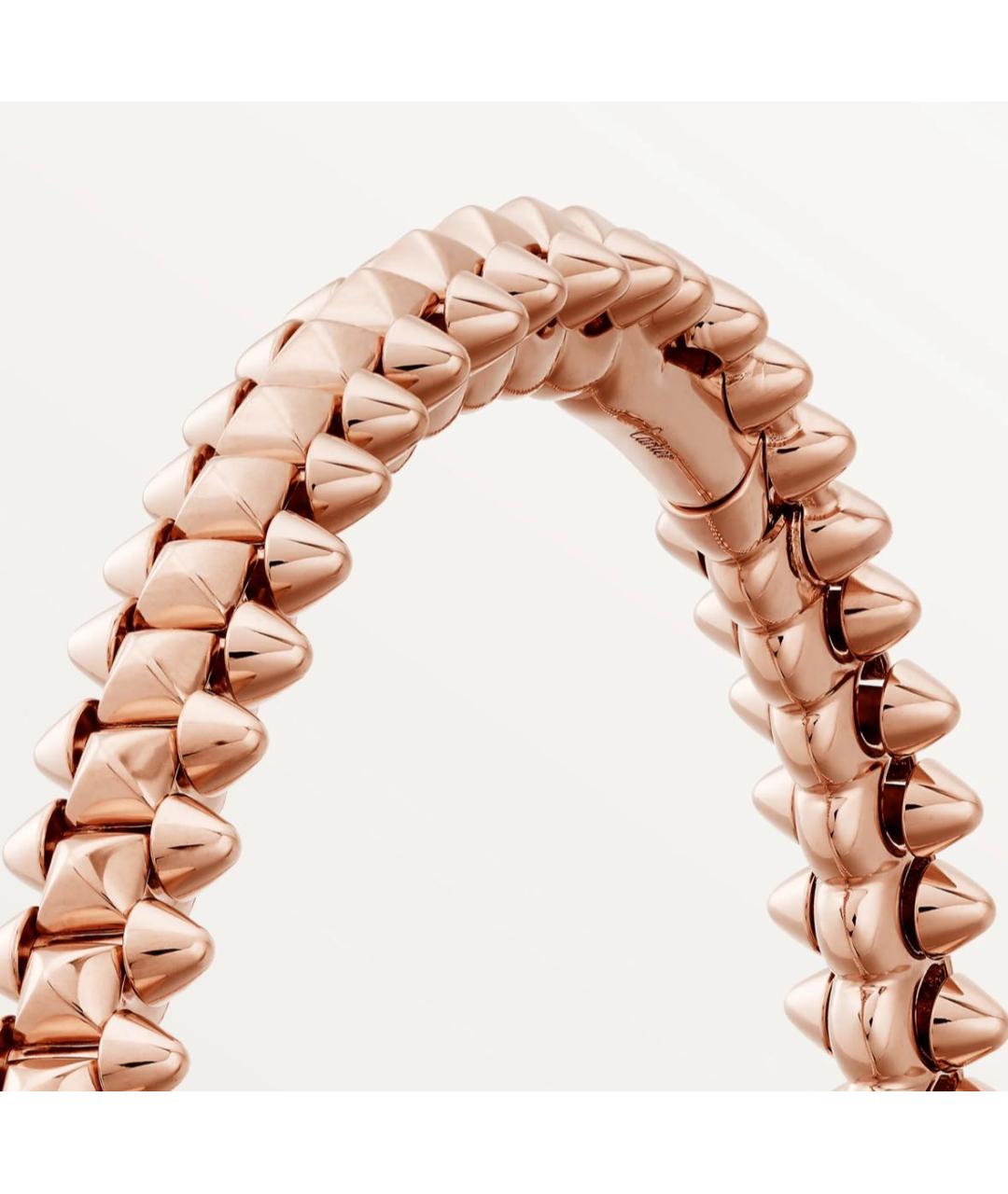 CARTIER Золотой браслет из розового золота, фото 3