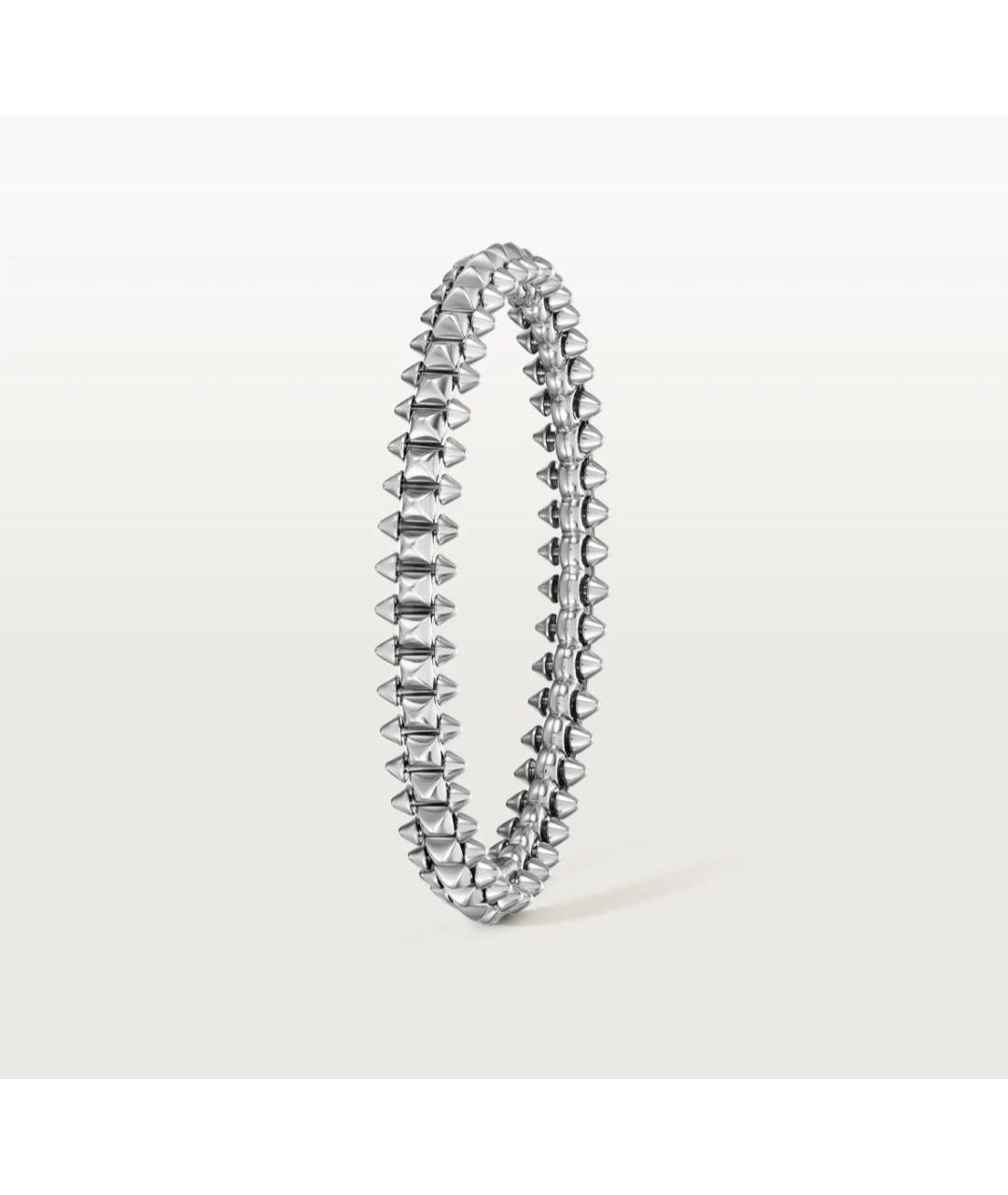 CARTIER Серебрянный браслет из белого золота, фото 2
