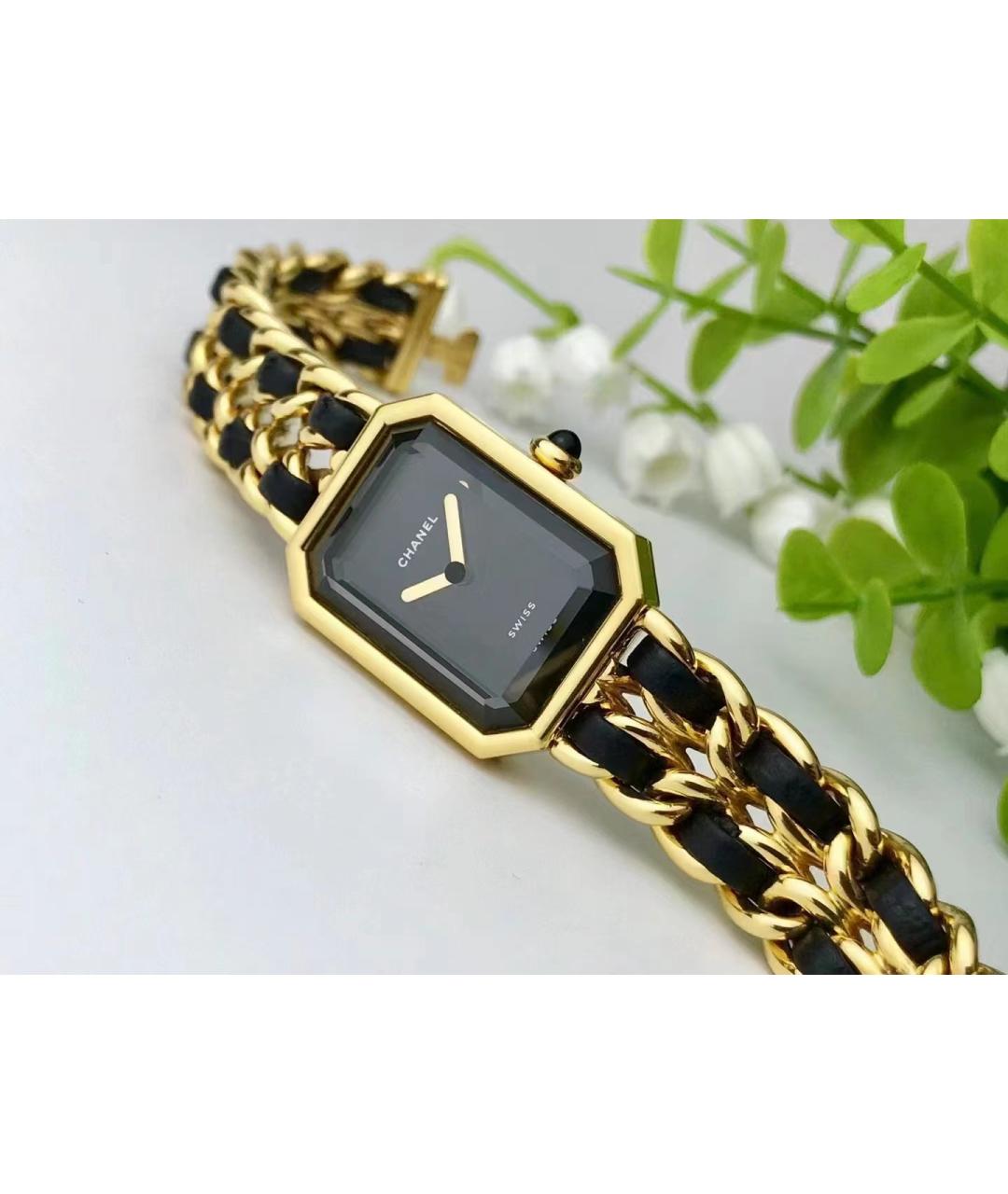 CHANEL Черные часы, фото 5