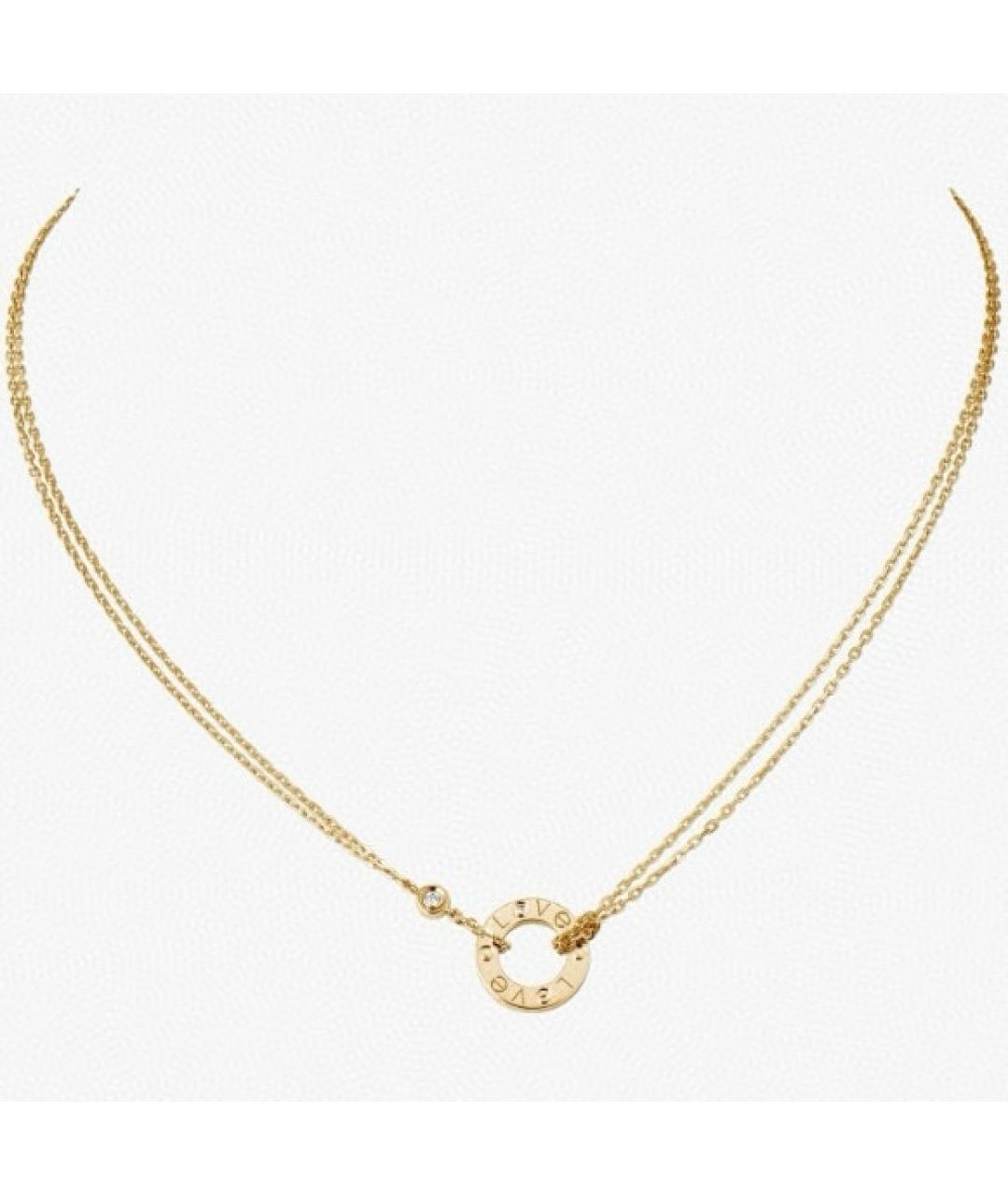 CARTIER Желтая подвеска из желтого золота, фото 6