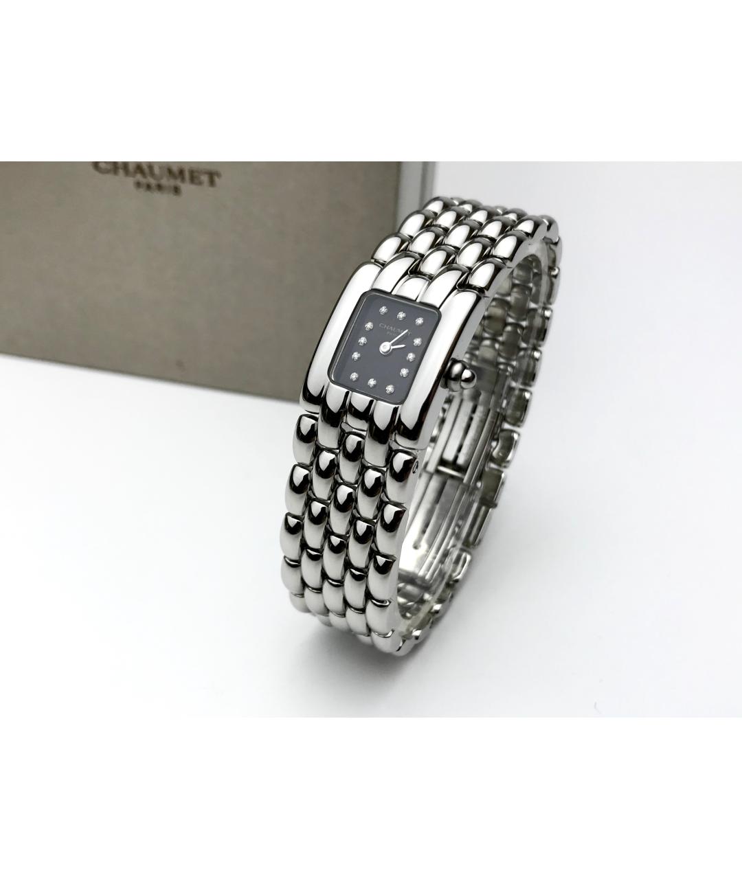 CHAUMET Черные часы, фото 6