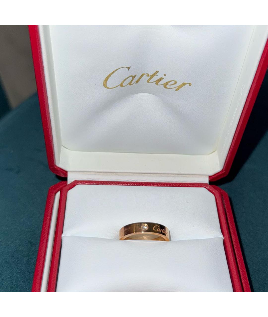 CARTIER Розовое кольцо из розового золота, фото 5